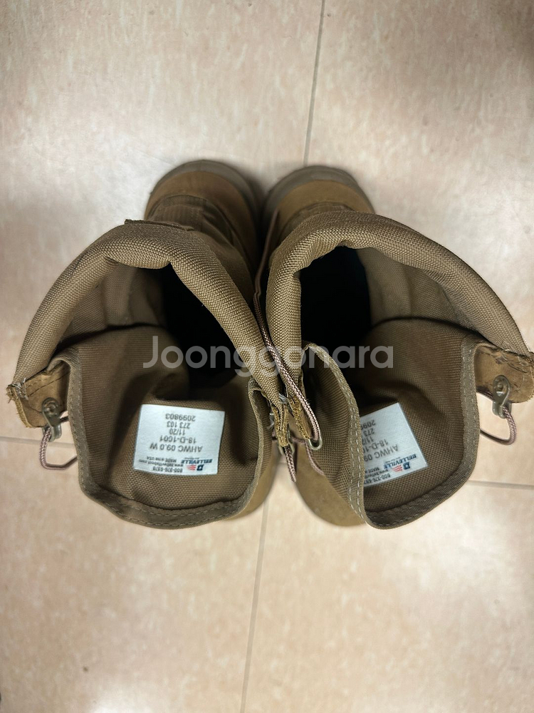 미군 전투화 고어텍스 belleville--2