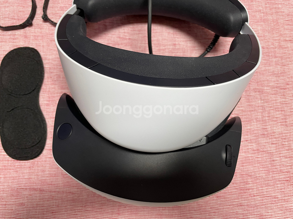 플스5 PSVR2 풀셋 정품충전기/렌즈가이드/신테크 보관가방--3