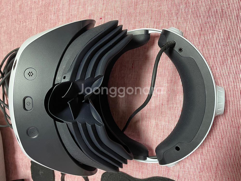 플스5 PSVR2 풀셋 정품충전기/렌즈가이드/신테크 보관가방--5