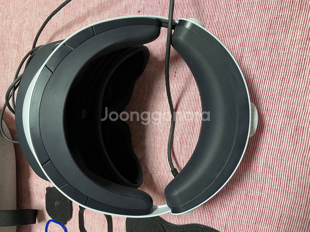 플스5 PSVR2 풀셋 정품충전기/렌즈가이드/신테크 보관가방--4