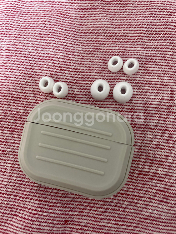 애플에어팟프로2 c타입 (25/10월생산) 애플케어플러스 엘라고 아머케이스--2