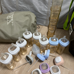 헤겐 젖병 330ml (치발기, 과즙망, 닥터브라운 젖병 등등)