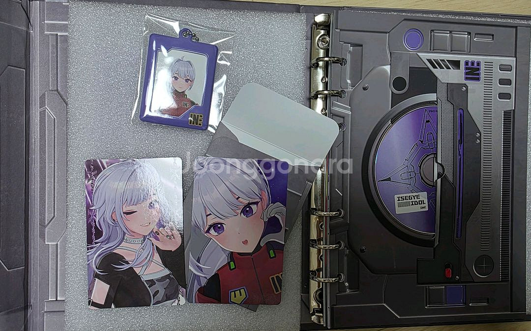 이세계아이돌 바인더 개봉 앨범 판매 이세돌--1