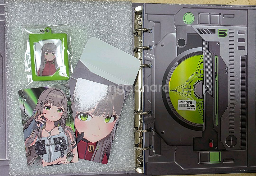 이세계아이돌 바인더 개봉 앨범 판매 이세돌--2