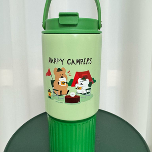 (새상품) 테라x다이노탱 키링 텀블러 887ml