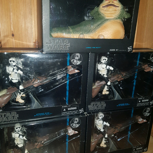 스타워즈 블랙서리 시리즈 피규어 세트