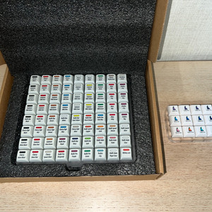 키보드 스위치 테스터 세트 (kdbfnas 72키 + Zeal PC 12키) 질리오스, 자일런츠 등