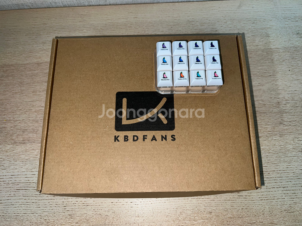 키보드 스위치 테스터 세트 (kdbfnas 72키 + Zeal PC 12키) 질리오스, 자일런츠 등--4