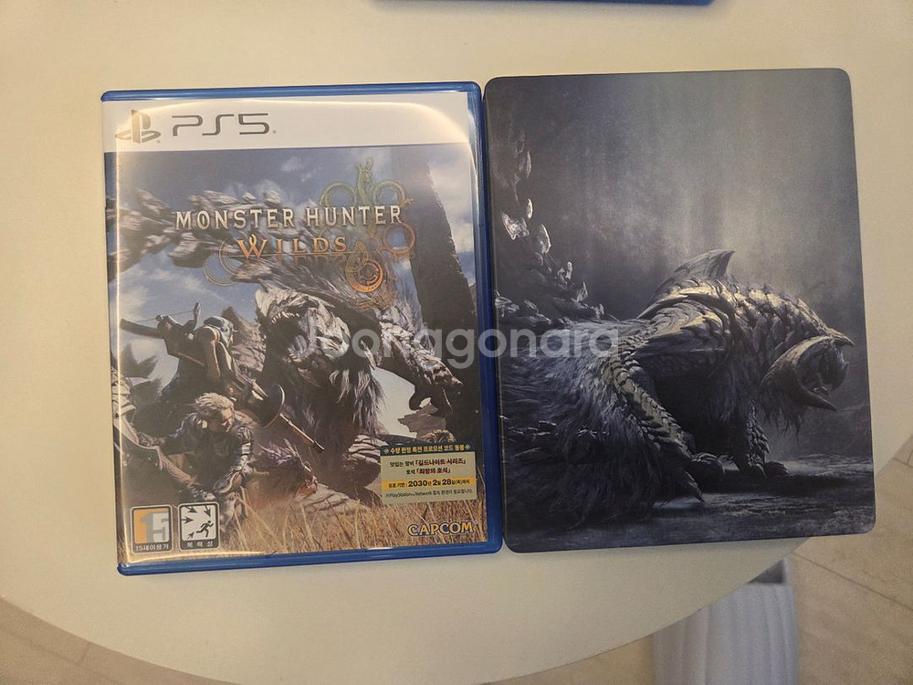 PS5 몬스터헌터 와일즈 스틸북 포함--0