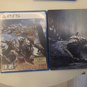 PS5 몬스터헌터 와일즈 스틸북 포함
