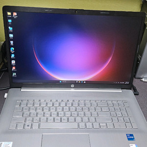 hp 17인치 노트북 11세대 i5-12g-256g 배터리100%