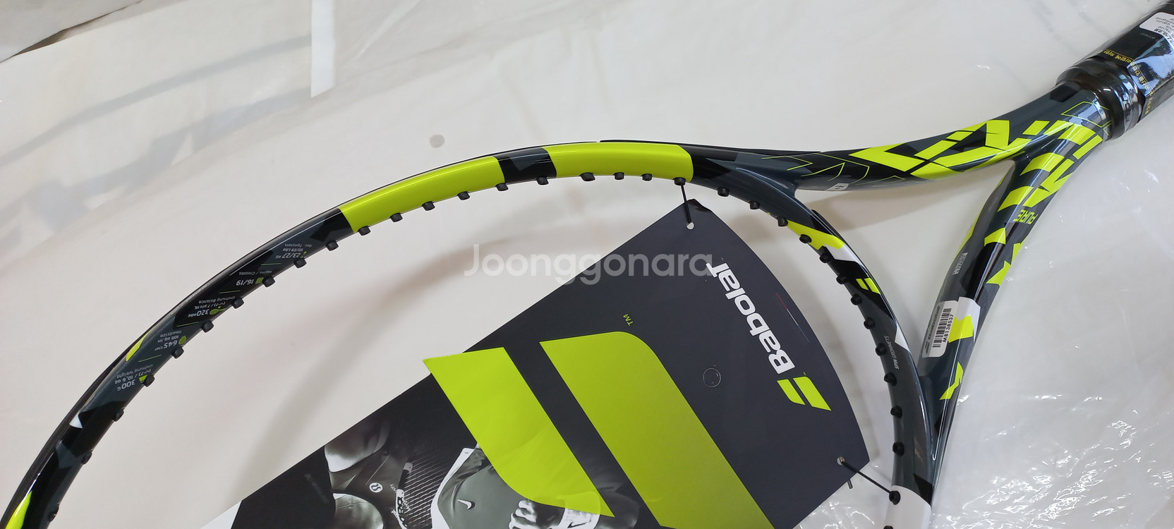 테니스라켓 바볼랏 퓨어에어로 100 (300g/3그립)--3