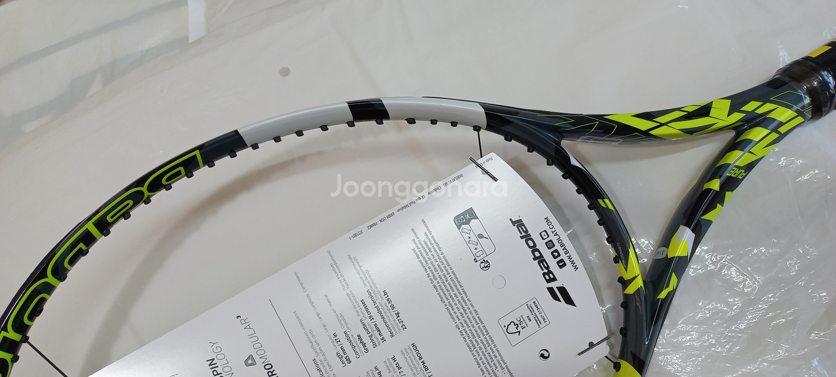 테니스라켓 바볼랏 퓨어에어로 100 (300g/3그립)--5