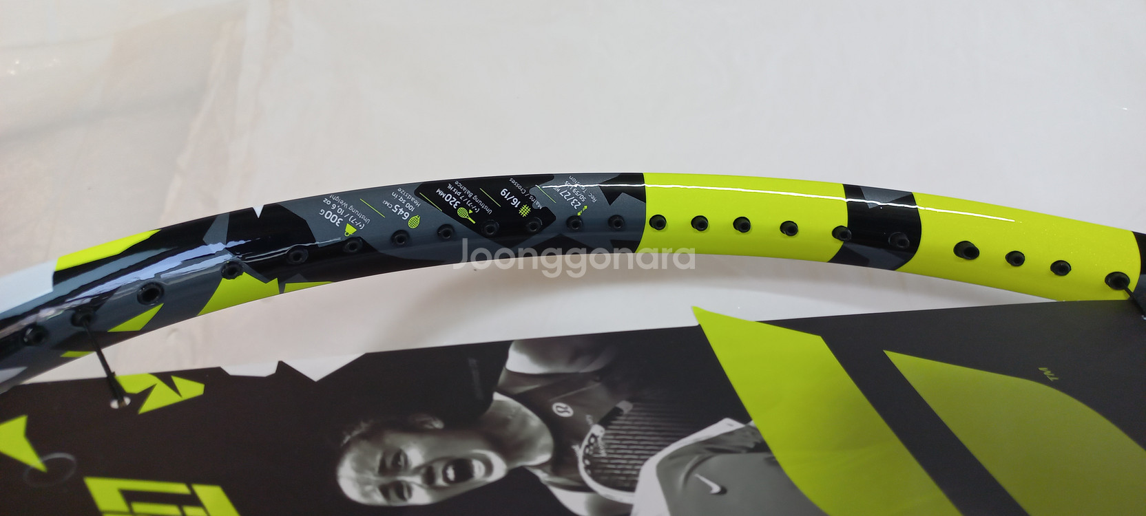 테니스라켓 바볼랏 퓨어에어로 100 (300g/3그립)--9