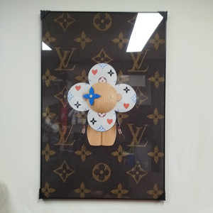 루이비통 대형 그림 액자 팝아트 인테리어소품 인테리어액자 명품그림 명품액자 가방 신발 지갑