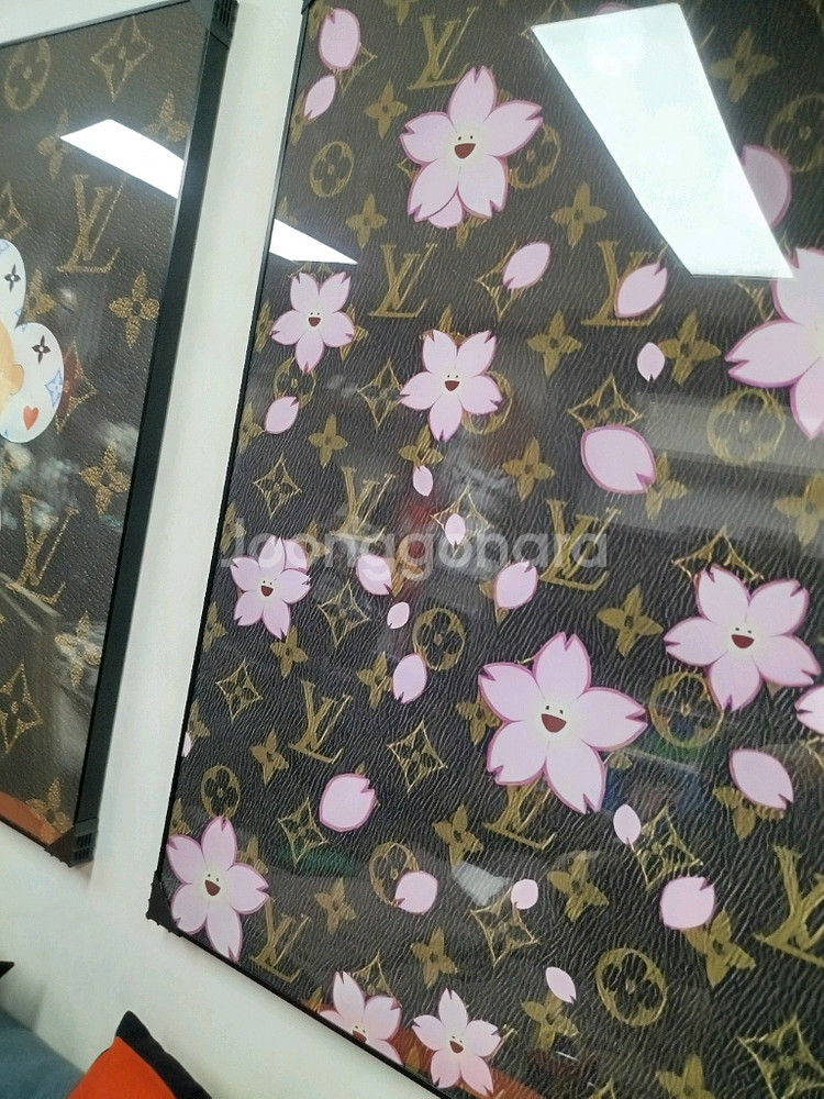 루이비통 대형 그림 액자 팝아트 인테리어소품 인테리어액자 명품그림 명품액자 가방 신발 지갑--7