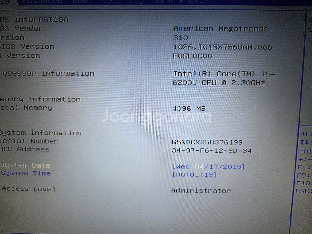 부품용 아수스(ASUS) X756U 노트북 3만원--1