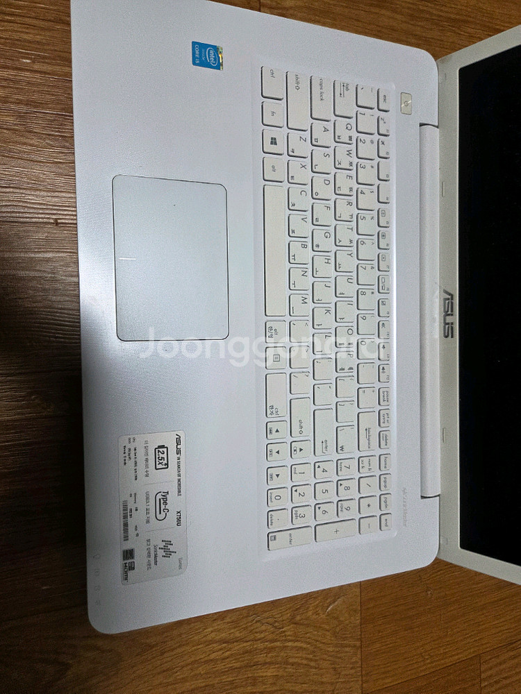 부품용 아수스(ASUS) X756U 노트북 3만원--5