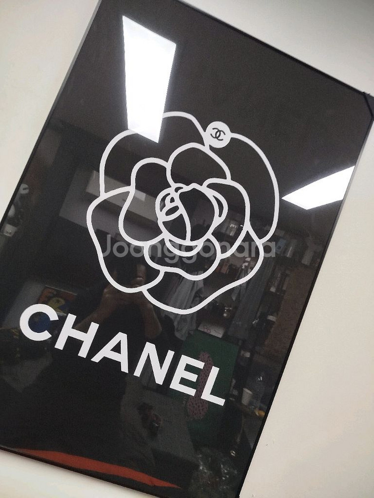 샤넬꽃 꽃그림 샤넬그림 샤넬액자 키티그림 키티액자 대형 그림 액자 팝아트 인테리어소품 인테리어액자 명품그림 명품액자--1