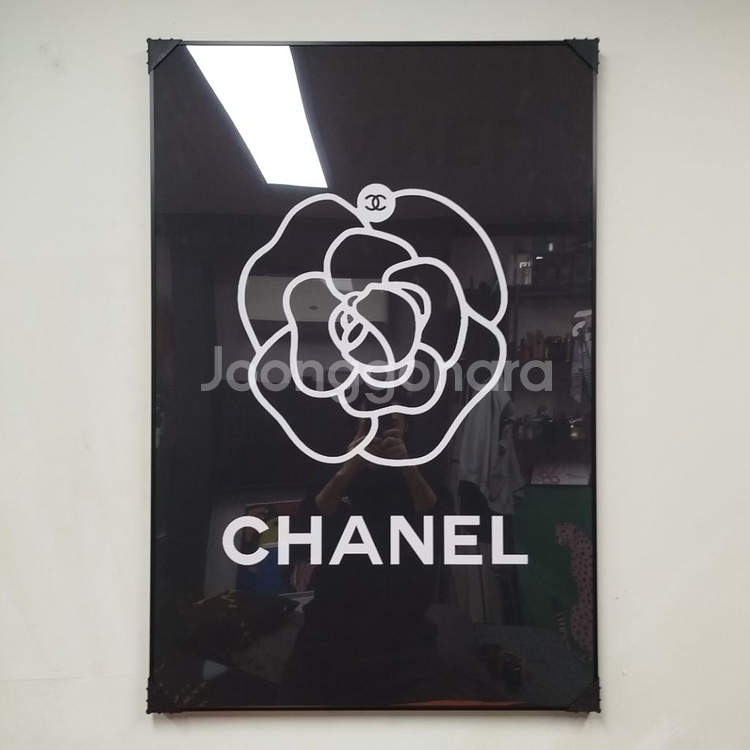 샤넬꽃 꽃그림 샤넬그림 샤넬액자 키티그림 키티액자 대형 그림 액자 팝아트 인테리어소품 인테리어액자 명품그림 명품액자--0