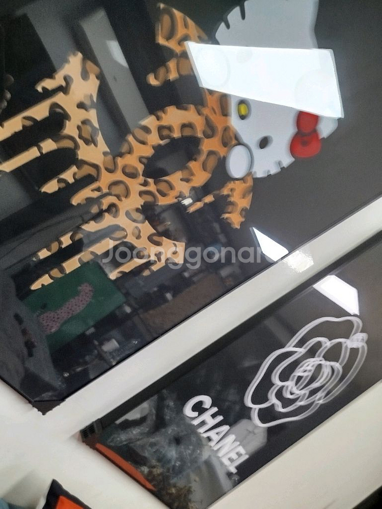 샤넬꽃 꽃그림 샤넬그림 샤넬액자 키티그림 키티액자 대형 그림 액자 팝아트 인테리어소품 인테리어액자 명품그림 명품액자--9