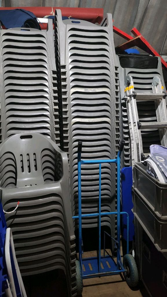 행사용 듀라테이블(6인용), 등받이 의자 판매합니다.--3