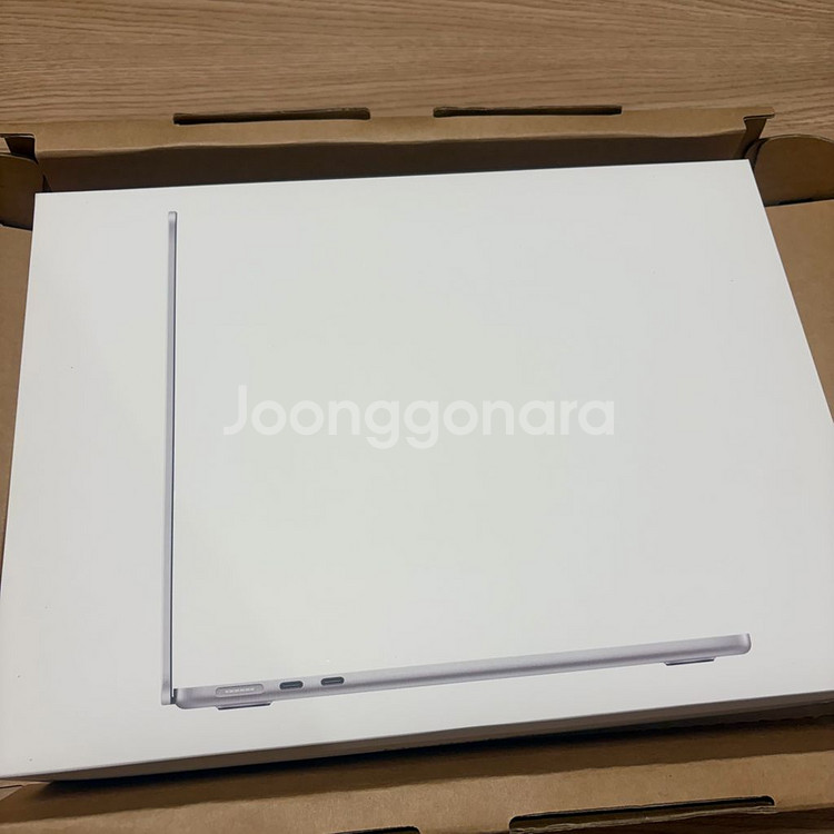 맥북 에어 M4 13 실버 미개봉 새상품--0