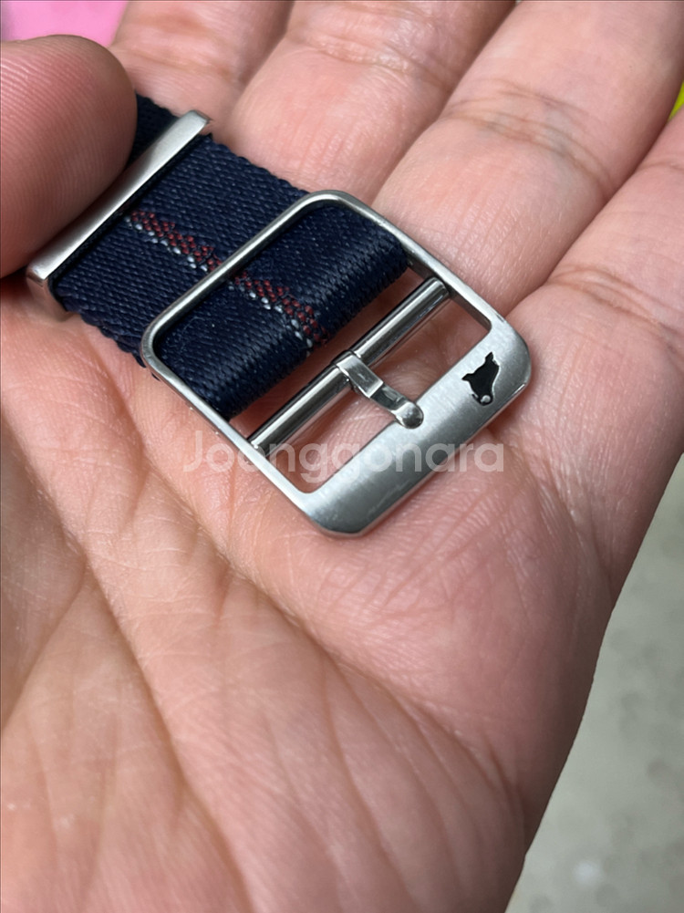 RSM 나토 스트랩 블루 스트라이프 (튜더 스타일)--5