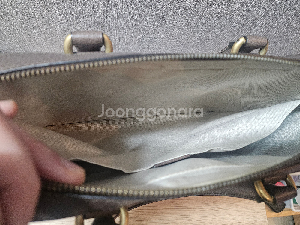 구찌 오피디아 GG 수프림 서류가방--5