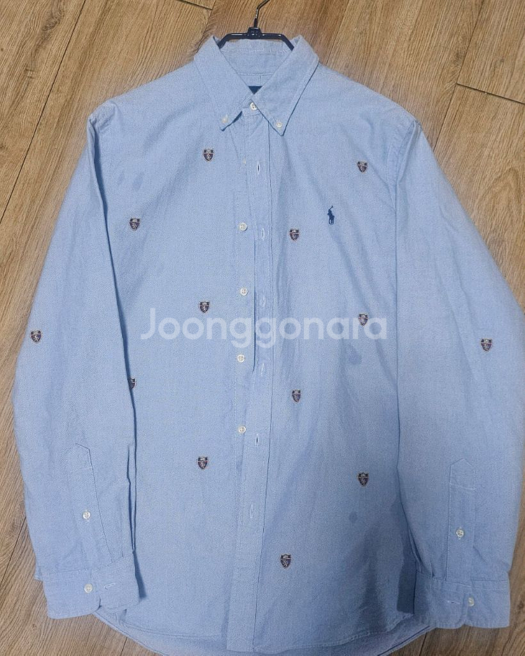 폴로 polo 신형 방패자수 옥스포드 셔츠 클래식핏 L--0