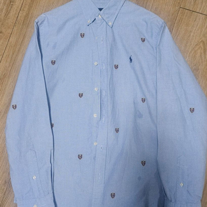 폴로 polo 신형 방패자수 옥스포드 셔츠 클래식핏 L