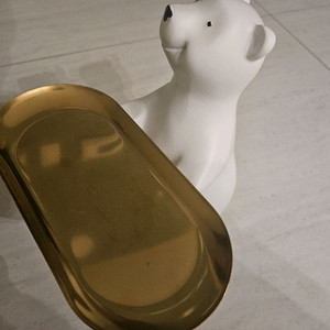 북극곰 트레이 인테리어 소품