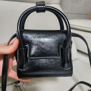 파인드카푸어 마티백 12 크링클 블랙 미니백