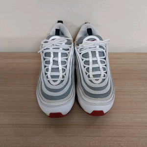 남성 나이키 에어맥스 97 화이트실버 운동화 (250)