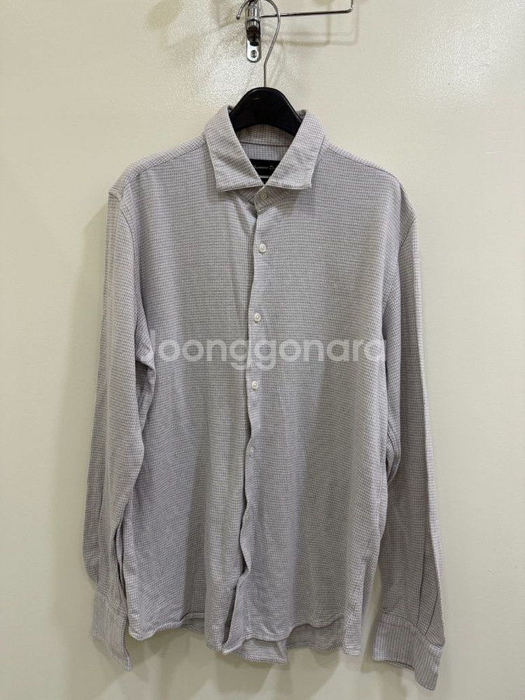 마시모두띠 허운드체크 셔츠 정품--0
