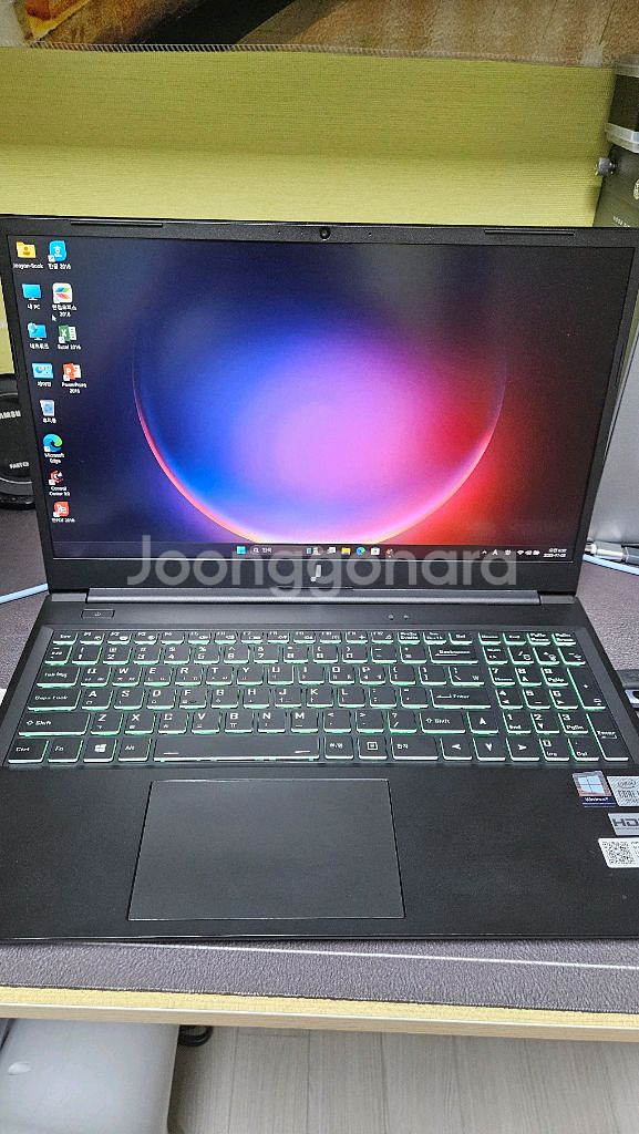 주연 노트북 새것컨디션 10세대 i5-12g-256g 새배터리--0