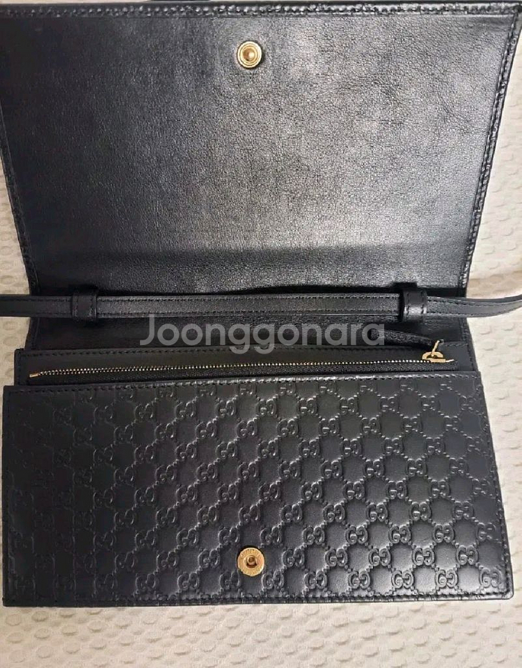 구찌 마이크로시마 크로스백 466507 정품--1