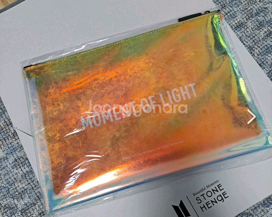 (새상품)BTS 스톤헨지 방수파우치--2