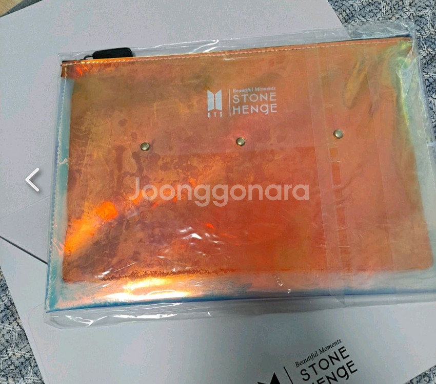 (새상품)BTS 스톤헨지 방수파우치--1