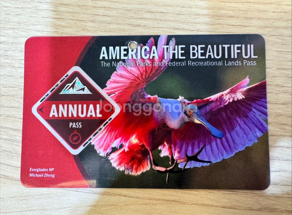 미국 국립공원 애뉴얼 패스--0