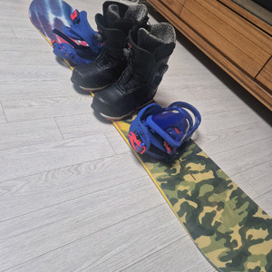 버튼 보드세트 플럭스 더블보아 부츠 상태굿