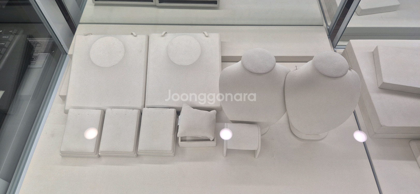 아크릴 화장품 진열대 세트--1