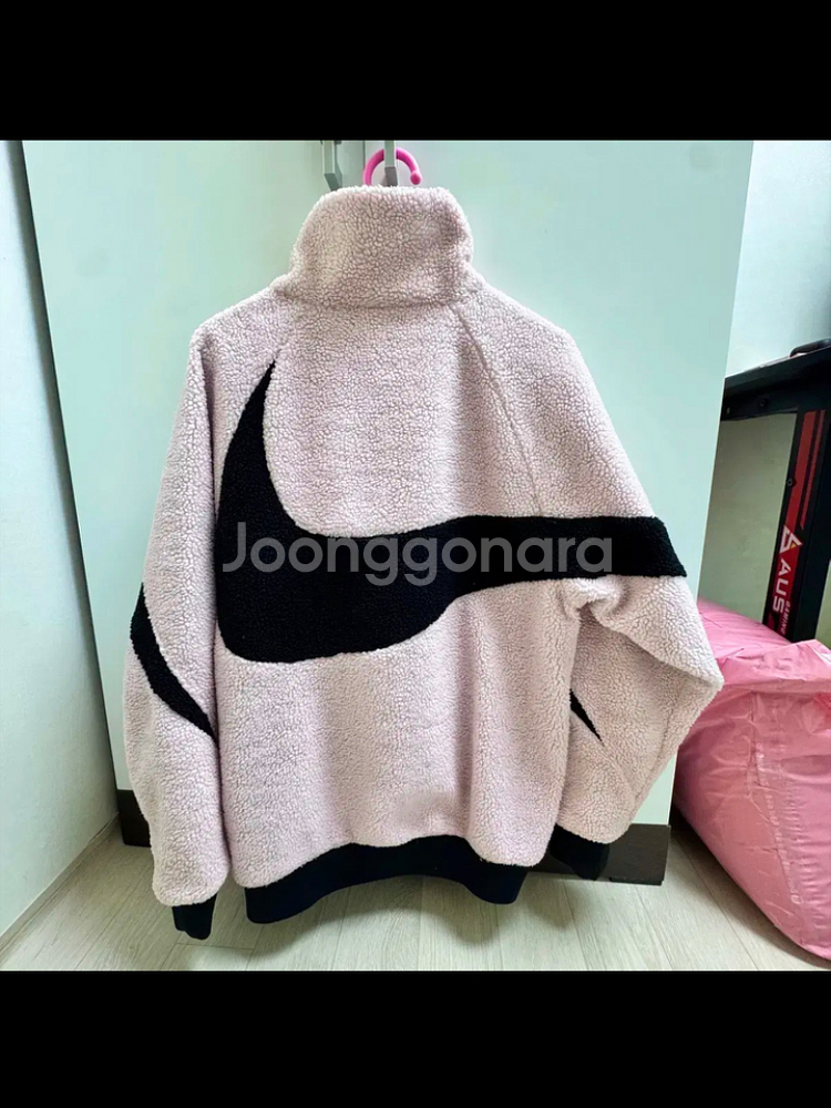 급처 ) 나이키 빅스우시 후리스 핑크블랙 S--1