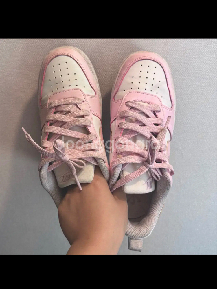 급처 ) 나이키 코트 버로우 화이트핑크 (235~240)--0