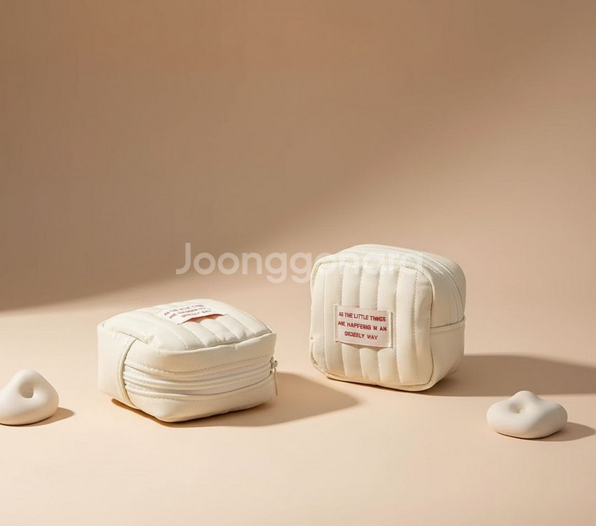 아이보리 파우치 새상품 미개봉 무료배송--0