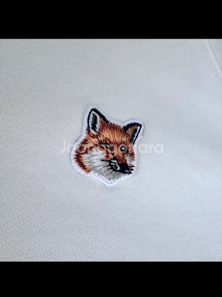 급처 ) 메종키츠네 폭스 패치 맨투맨 아이보리 S--2