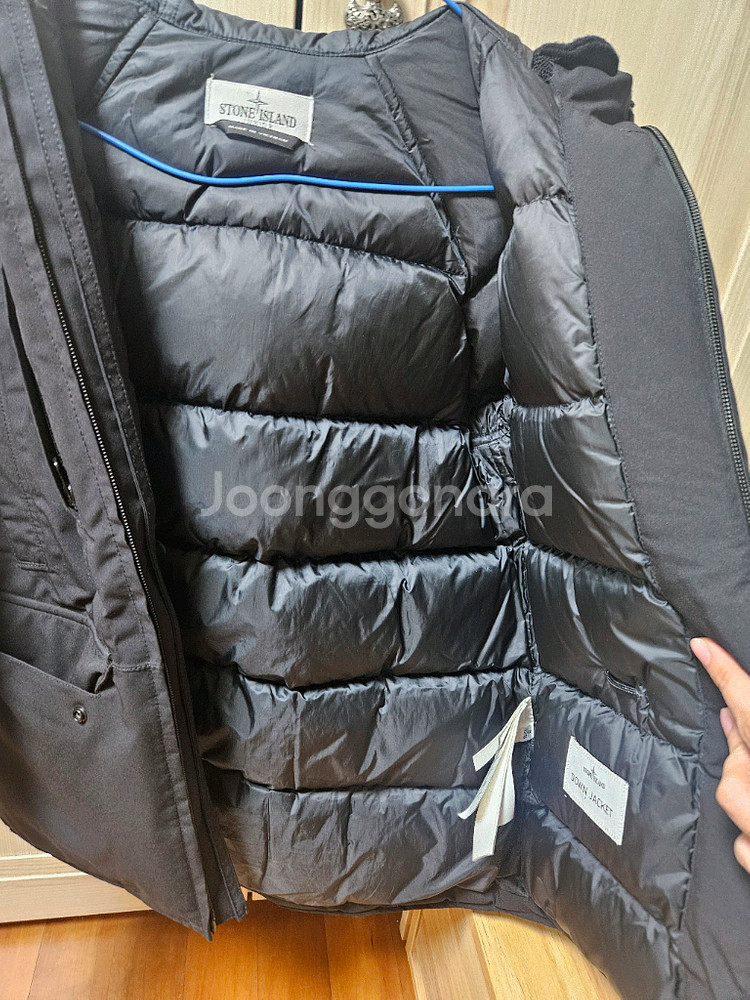스톤아일랜드 후드 패딩 점퍼 8사이즈--5