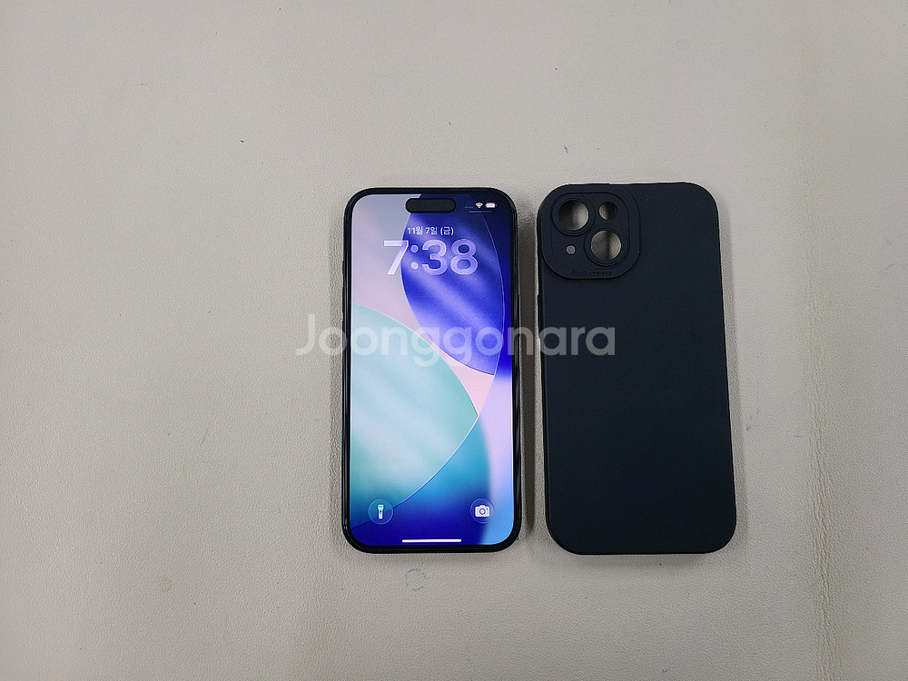 아이폰15 128기가 밧데리100프로 무기스 실사용3개월 ^^--1