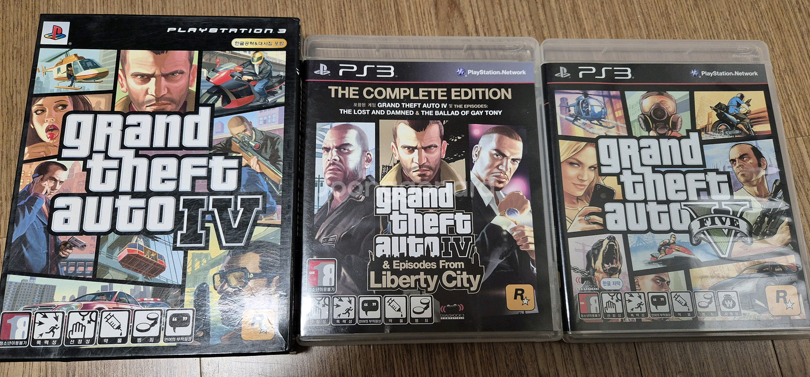 플스3(PS3) GTA 3종 일괄 판매합니다.--0