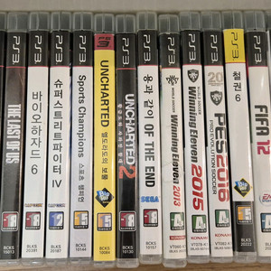플스3(PS3) CD 24종 일괄 팝니다.(7만원)